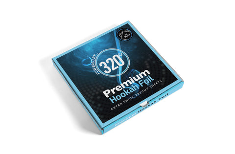 320 PRECUT HOOKAH FOIL SHEETS - Hookah Junkie