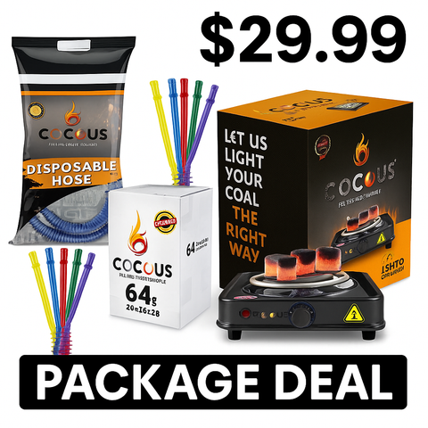 Cocous  Plua Package Deal - Hookah Junkie