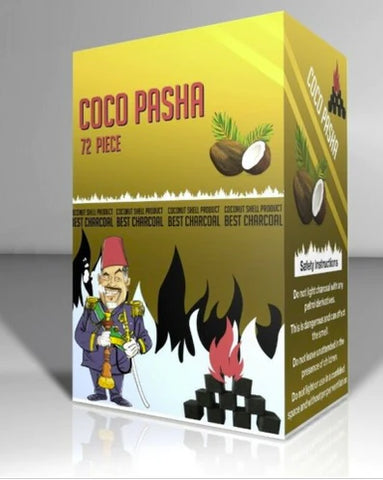 Coco Pasha Coconut Charcoal - Hookah Junkie
