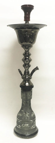 KM Shareef 1 Door Black Ice by Khalil Maamoon - Hookah Junkie