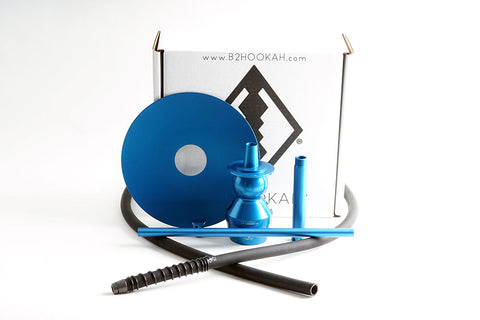 B2 Reaper v2 Stem, Hose, Tray, and Box – (includes clear vase) - Hookah Junkie