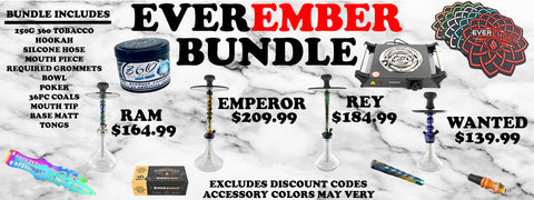 Everember Emperor Starter Kit (Regular Line) - Hookah Junkie