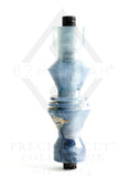 B2 Hookah® Precious Cut Collection™ Virgo Stellar Stream & Stabilized Burl Wood - Hookah Junkie