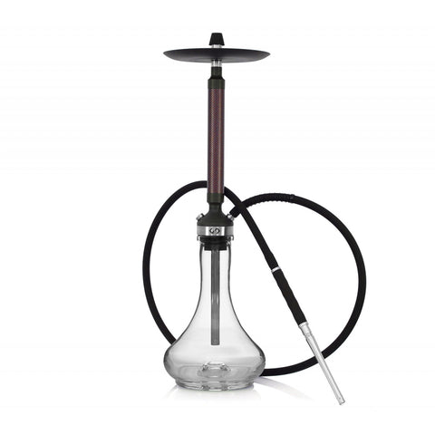 Conceptic Hookah Carbon red (no base