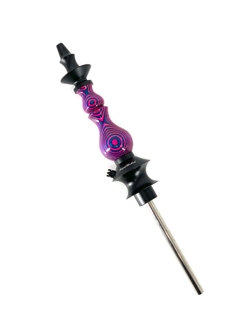 Regal Bishop  Stem Custom Pink/Blue - Hookah Junkie