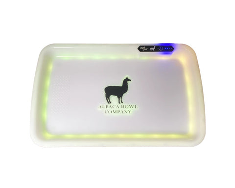 Alpaca Bowl Company Hookah Packing Tray L.E.D. Glow Tray - Hookah Junkie