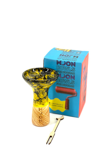 Moon Bowl Phunnel Glazed - Hookah Junkie