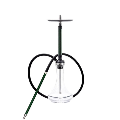 Conceptic Hookah Carbon Green (no base - Hookah Junkie