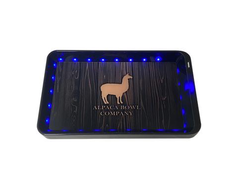 Alpaca Bowl Company Hookah Packing Tray L.E.D. Mini Glow Tray - Hookah Junkie