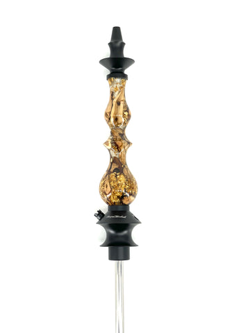 Regal Queen Stem Custom  Wine Wood - Hookah Junkie