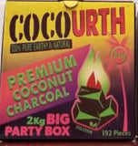 CocoUrth Flat 2 kilo box 192 pieces - Hookah Junkie