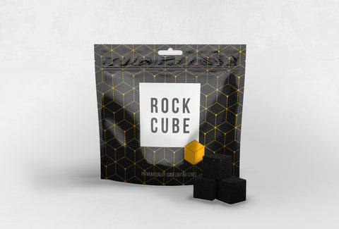 Rock Cube Charcoal By Carbopol (24 Cubes)