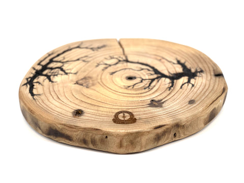 Amy Hookah Base Wood Mat - Hookah Junkie