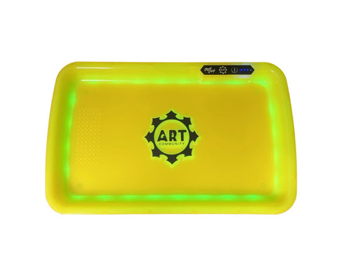 Alpaca Bowl Company Hookah Packing Tray L.E.D. Glow Tray - Hookah Junkie