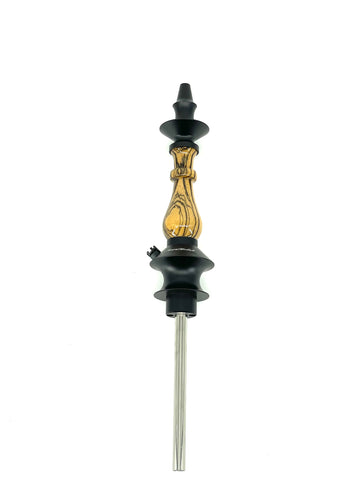 REGAL Prince Black White Ebony - Hookah Junkie