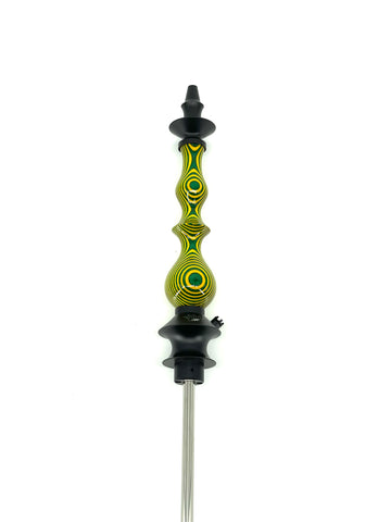 Regal Queen Dymond Wood Green Yellow - Hookah Junkie