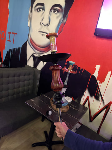 Regal  Custom Rose Machine Hookah - Hookah Junkie