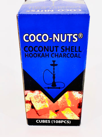 Coco Nuts Coconut Charcoal - Hookah Junkie