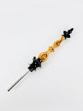 Regal Queen Stem  Marble Wood Custom - Hookah Junkie