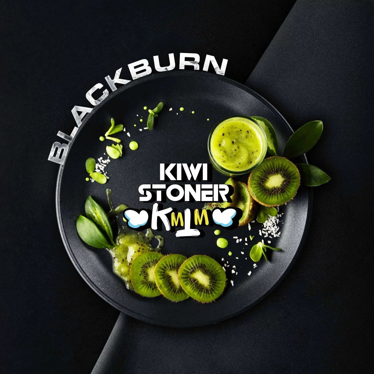 BlackBurn hookah tobacco package from the current Hookah Junkie product listing