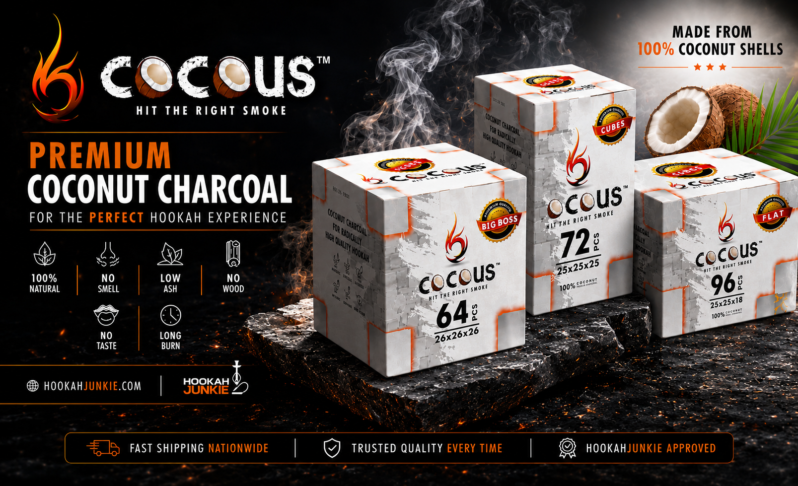 Cocous Coconut Charcoal