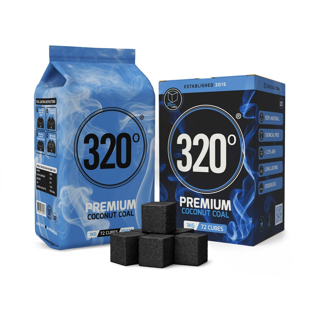 320 Coconut Charcoal
