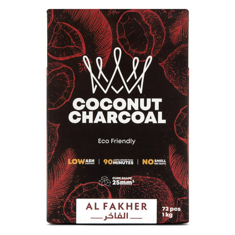 Al Fakher Hookah Coconut Charcoal