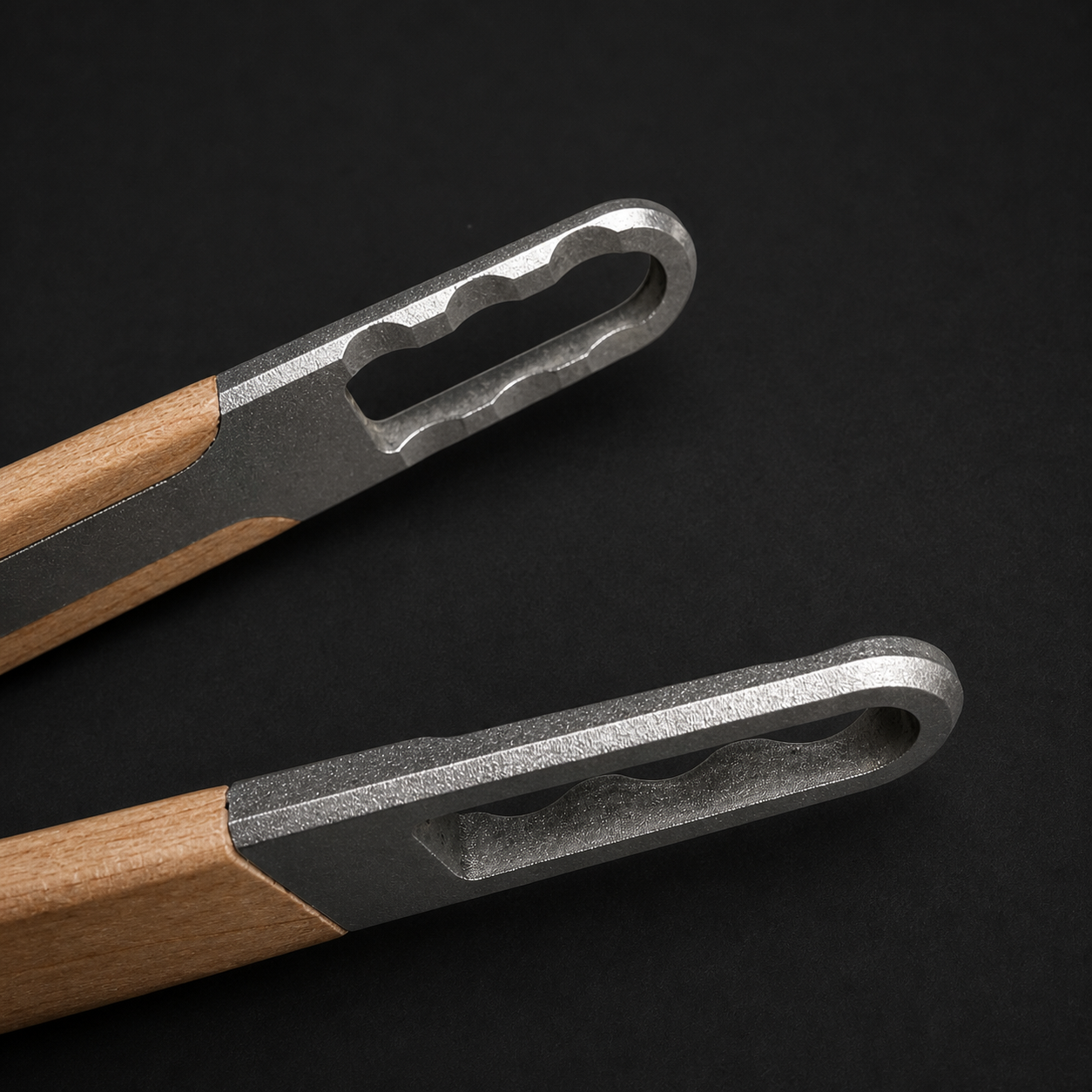 Kaloud Vestara Argis Silver Tongs, view 3