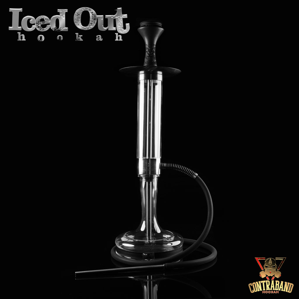 Contraband Iced Out Hookah - Hookah Junkie