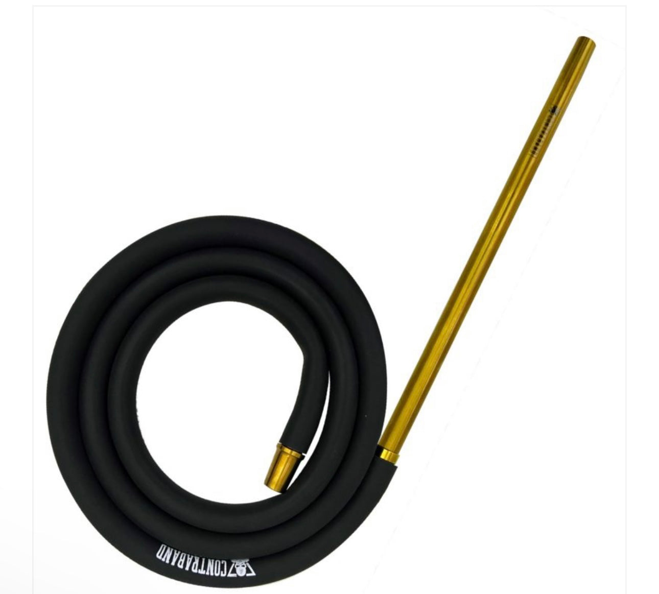 Stainless Steel Mouthpiece & Hose - Hookah Junkie