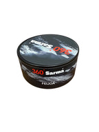 360 Sarma feijoa hookah tobacco can on a white background
