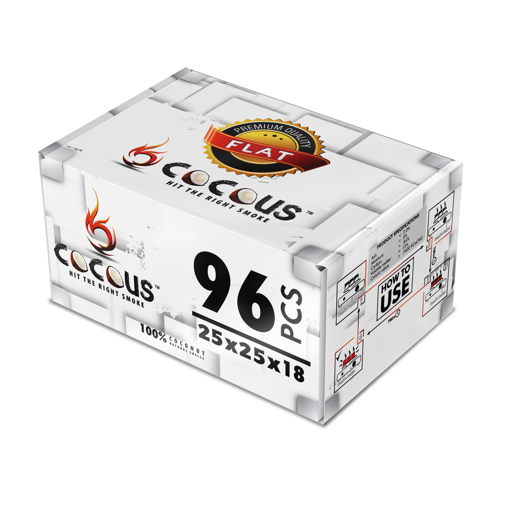 Cocous Coconut Charcoal - Hookah Junkie