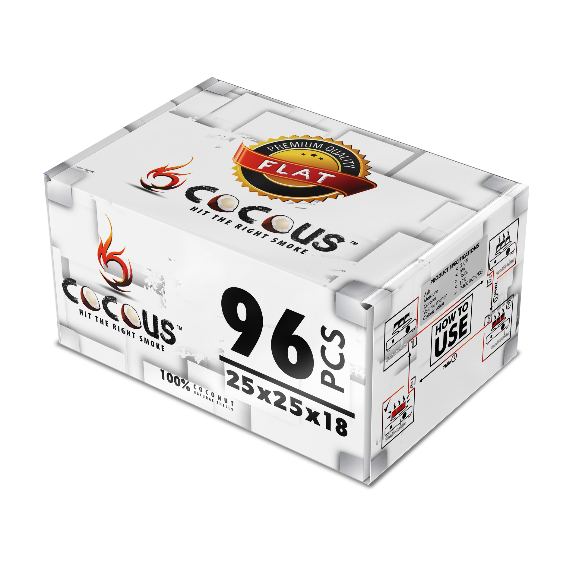 Cocous Coconut Charcoal – Hookah Junkie