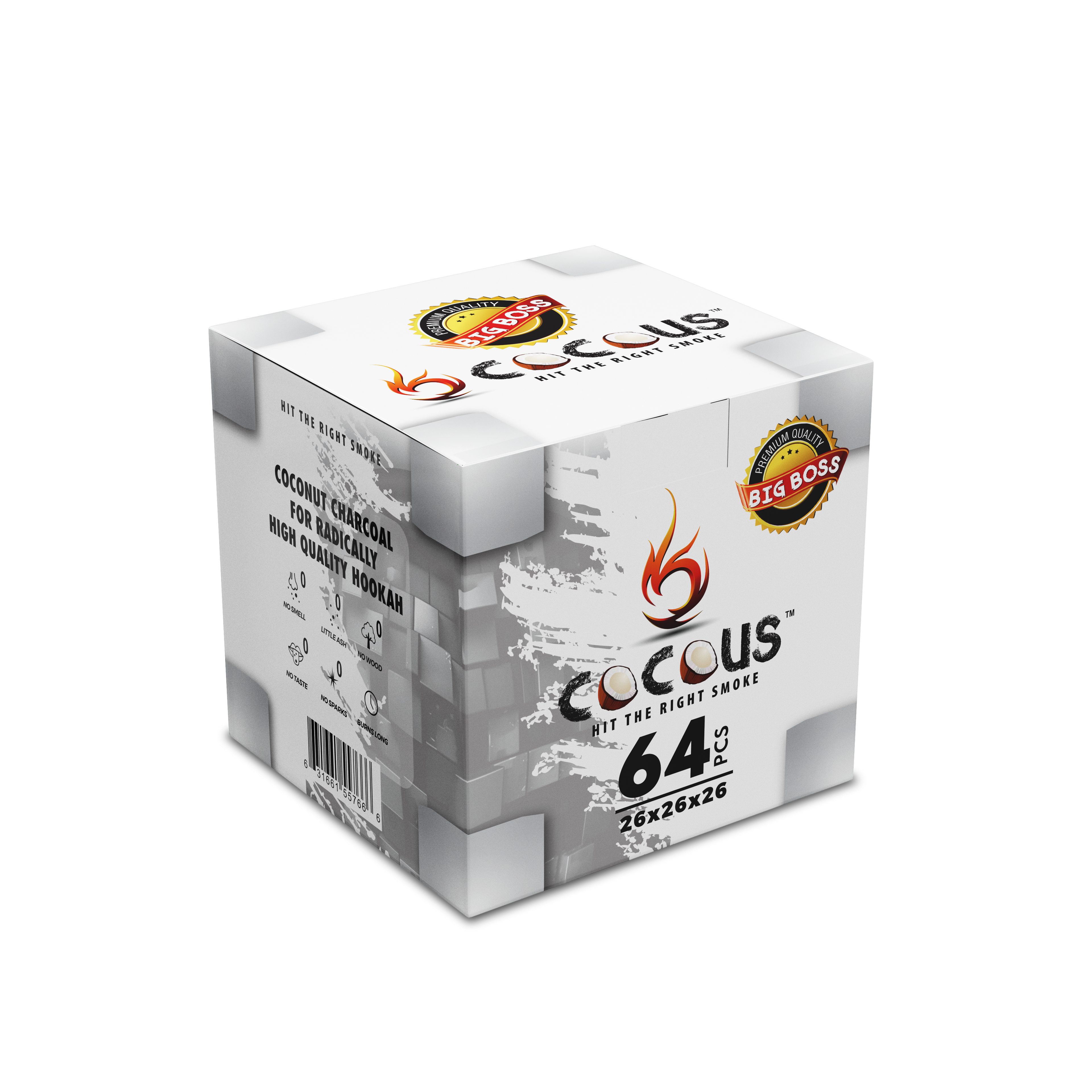 Cocous Coconut Charcoal - Hookah Junkie
