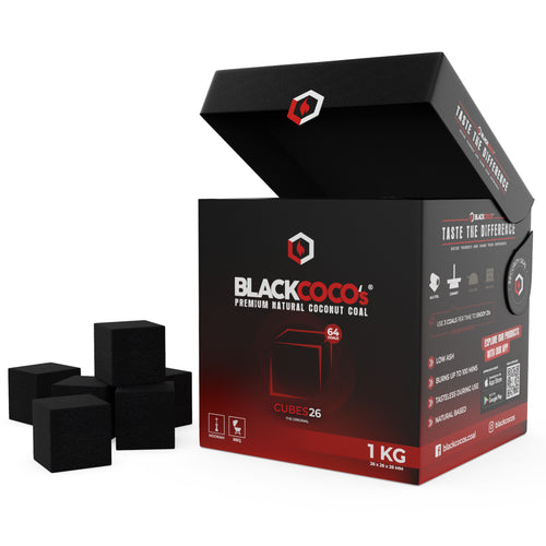 BLACKCOCO's | CUBES26 | BOX | 1 KG - Hookah Junkie