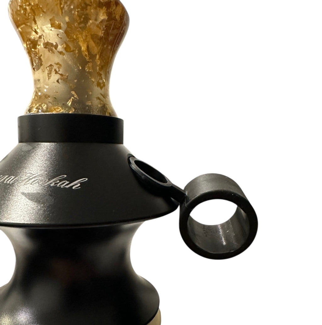 Hose Holder with hose grommet - Hookah Junkie