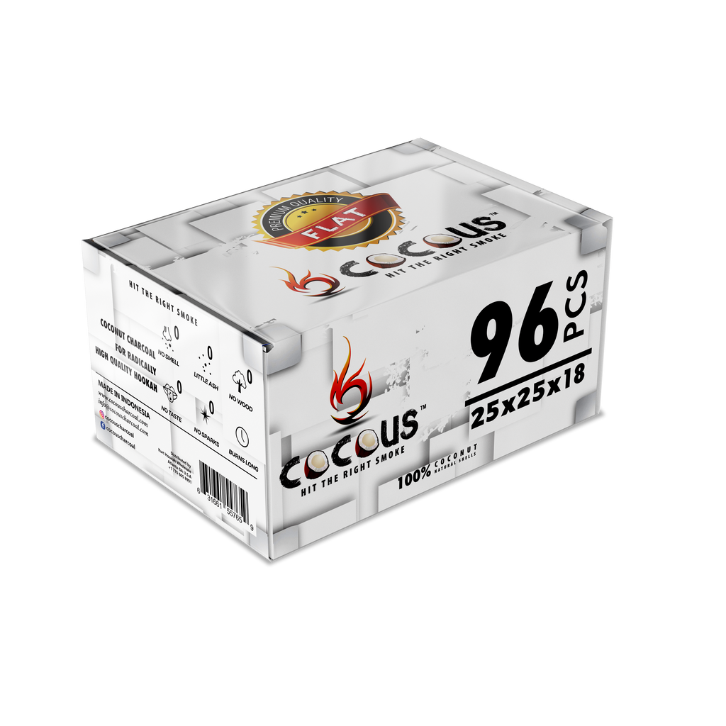 Cocous Coconut Charcoal - Hookah Junkie