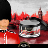 Agera Englezi hookah tobacco 250g container with classic English-inspired flavor