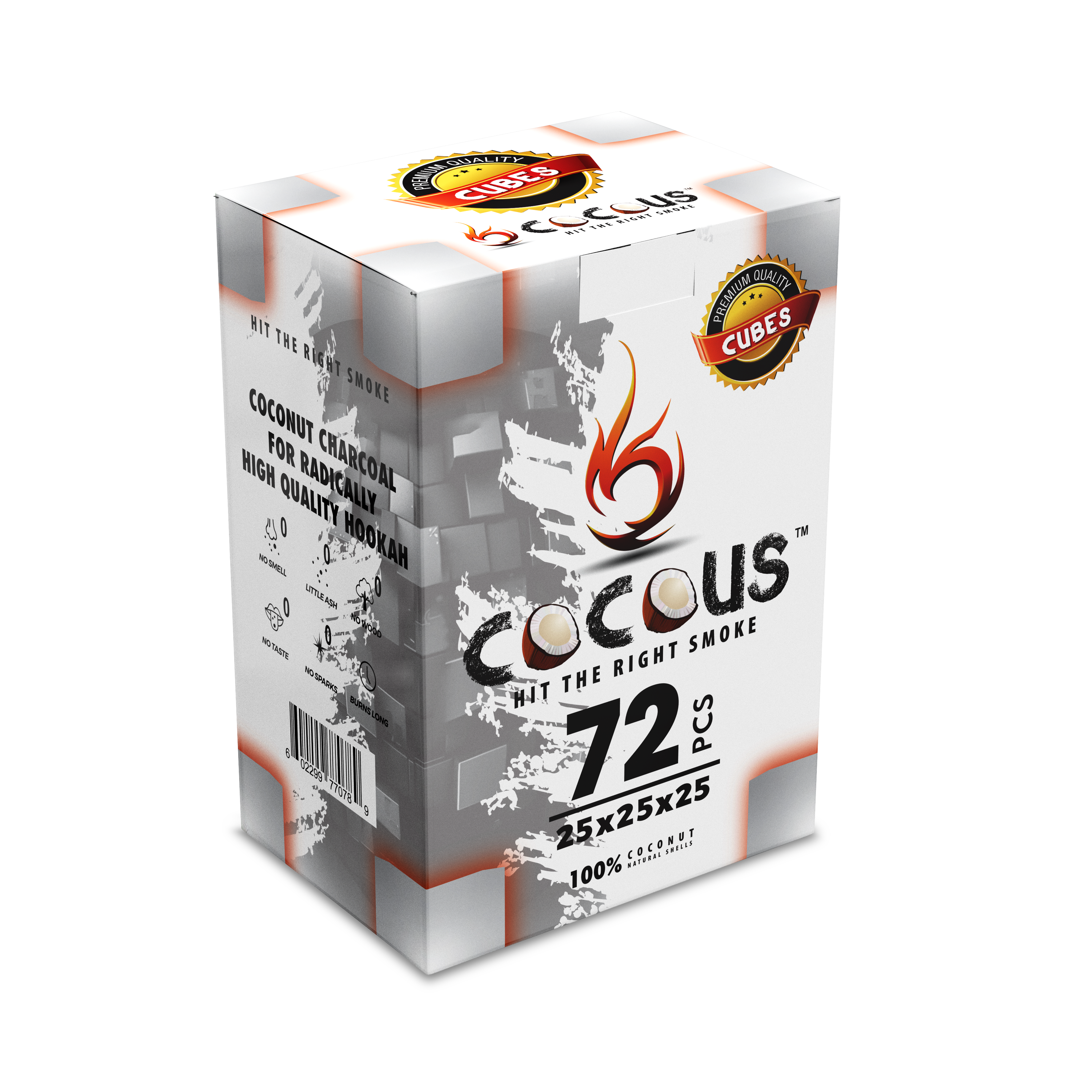 Cocous Coconut Charcoal - Hookah Junkie