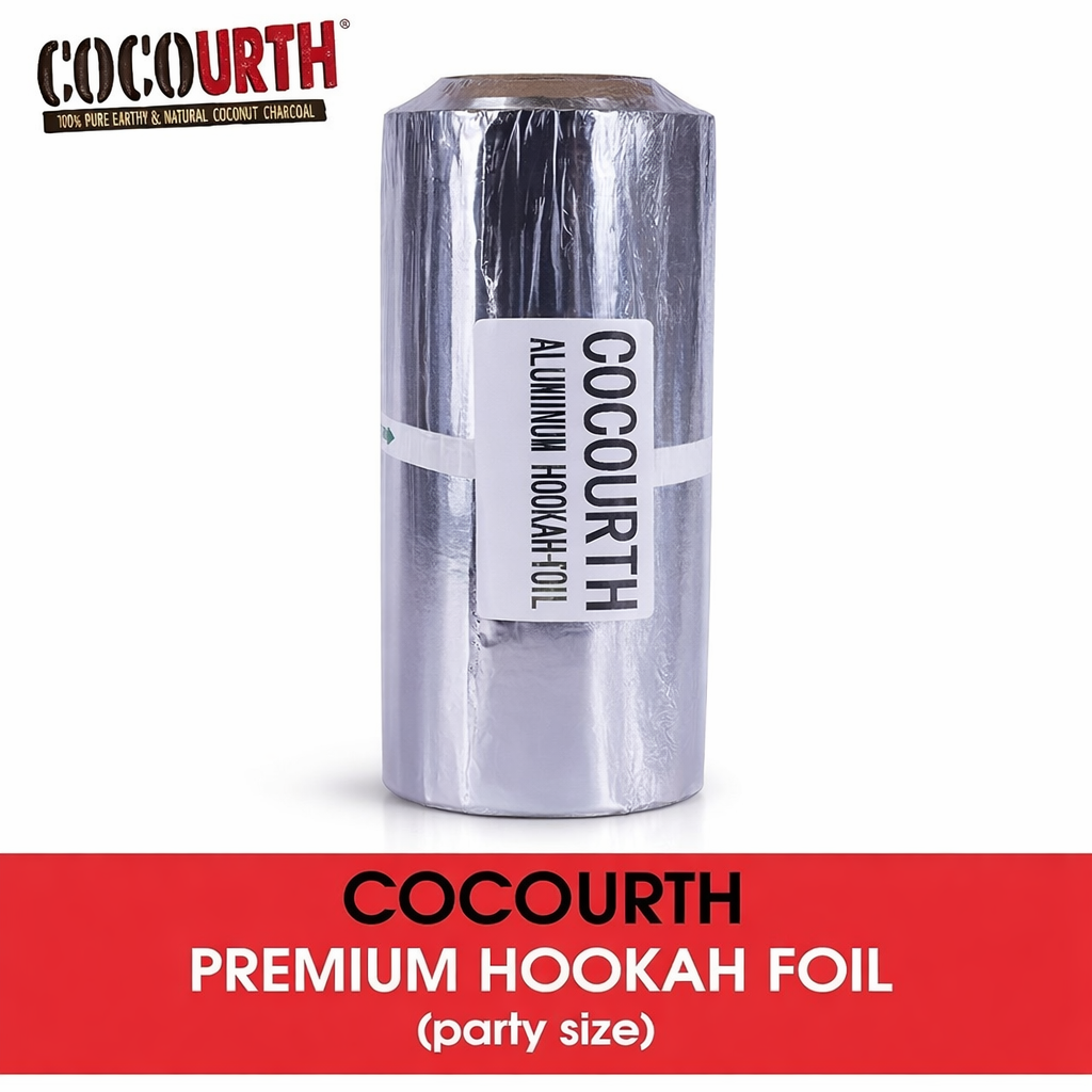 Roll of Cocourth Premium Hookah Foil on a white background