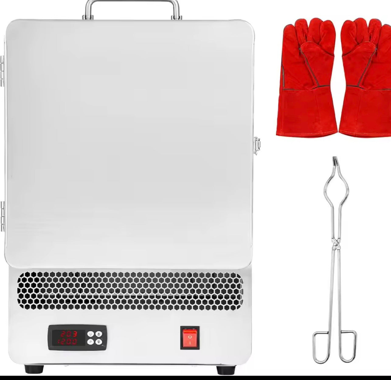 VEVOR Electric Kiln, 1500W - Hookah Junkie