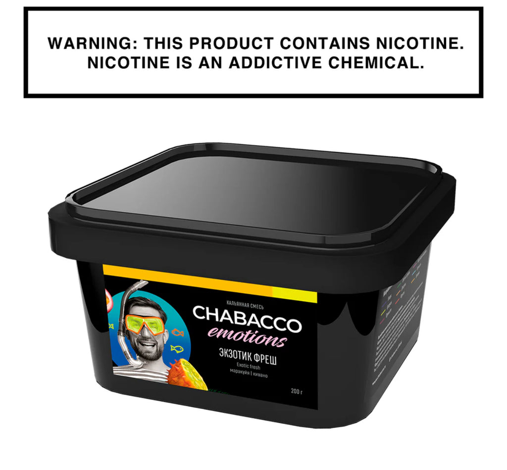 Chabacco Hookah Tobacco 200 gram - Hookah Junkie