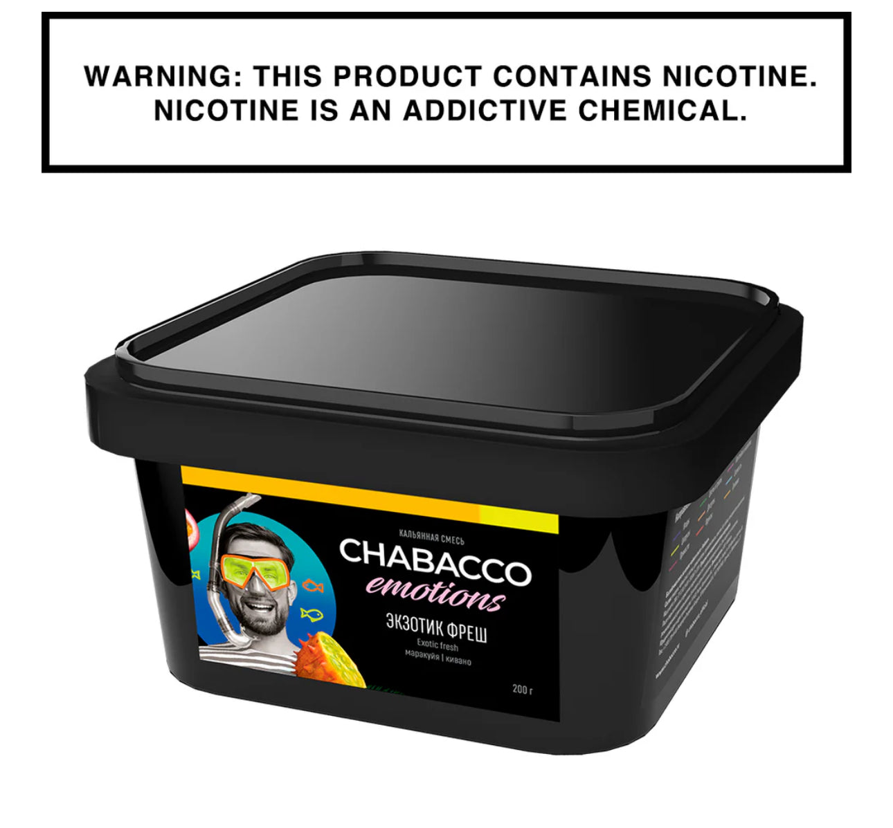 Chabacco Hookah Tobacco 200 gram - Hookah Junkie