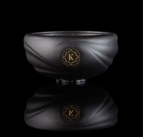 Kaloud Samsaris® Kore Dào (道) Black Clay Hookah Bowl - Hookah Junkie