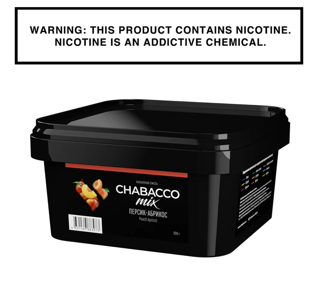 Chabacco Hookah Tobacco 200 gram - Hookah Junkie