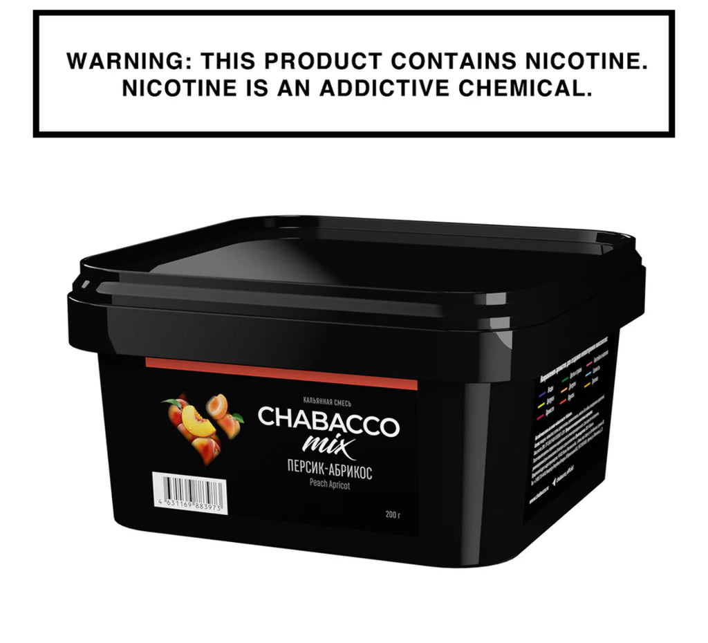 Chabacco Hookah Tobacco 200 gram - Hookah Junkie