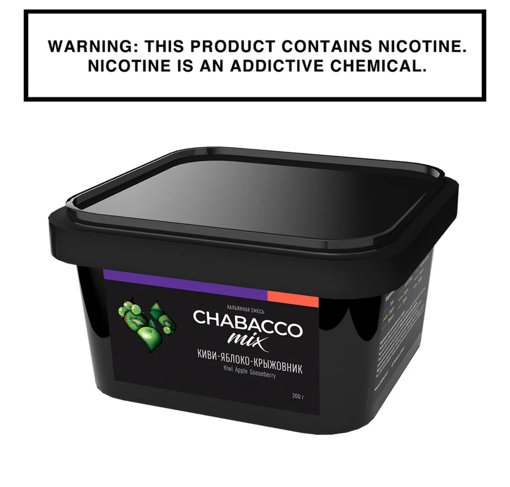 Chabacco Hookah Tobacco 200 gram - Hookah Junkie