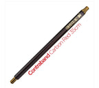 Gold Tipped Carbon Fiber Mouthpiece 35mm - Hookah Junkie