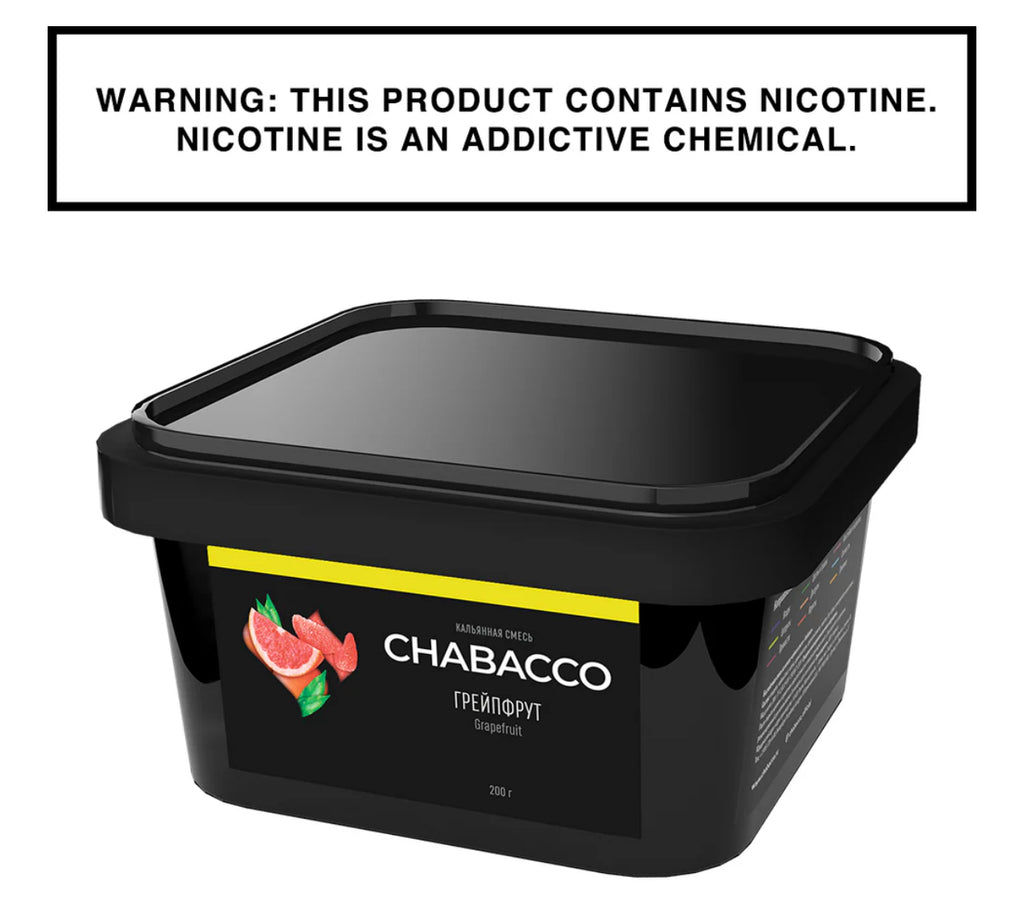 Chabacco Hookah Tobacco 200 gram - Hookah Junkie