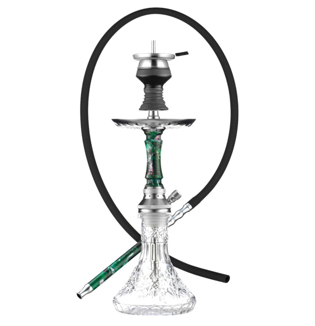 Golden Desert Obsidian Hookah - Hookah Junkie